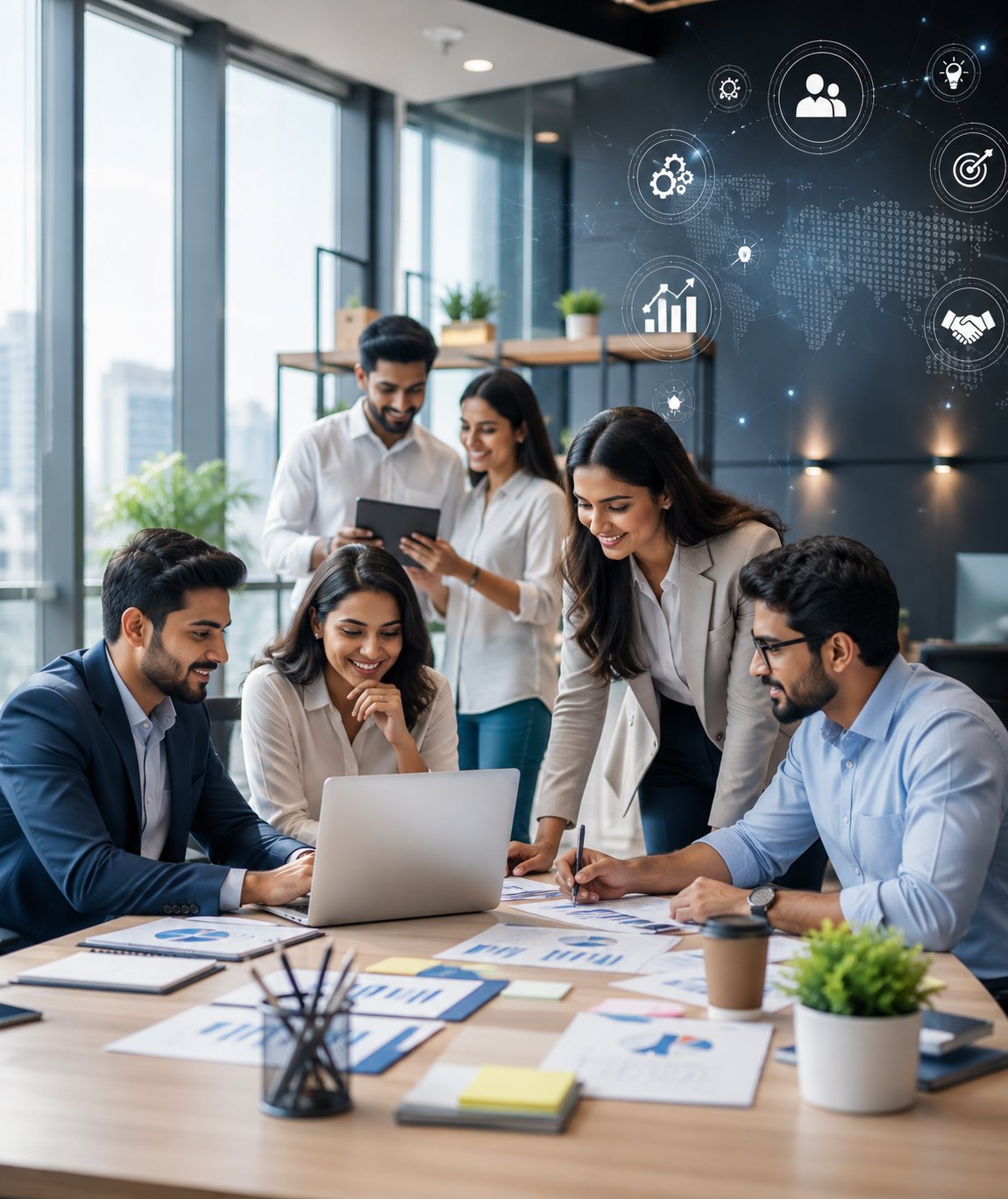 Hiya Tech Solutions team at work